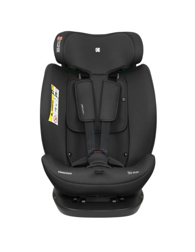 KikkaBoo i-Explore 2 seggiolino auto 360° i-SIZE 40-150 cm nero | shopincasa.it