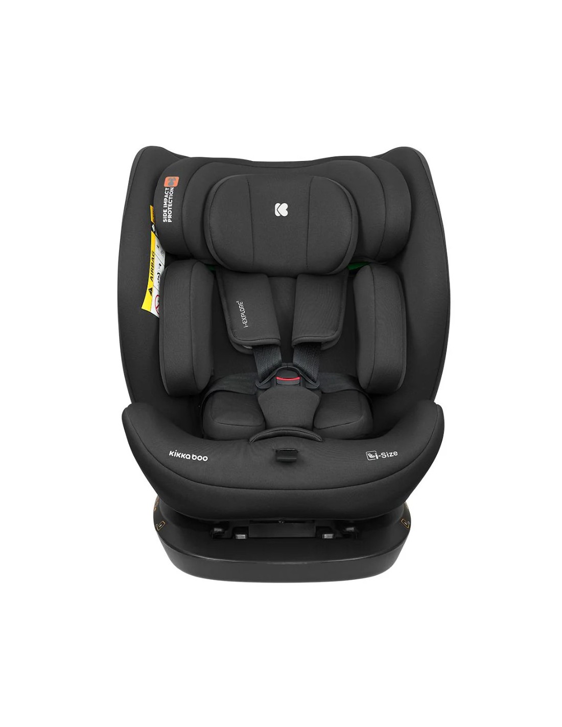 KikkaBoo i-Explore 2 seggiolino auto 360° i-SIZE 40-150 cm nero | shopincasa.it