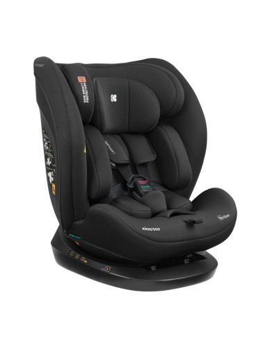 KikkaBoo i-Explore 2 seggiolino auto 360° i-SIZE 40-150 cm nero | shopincasa.it