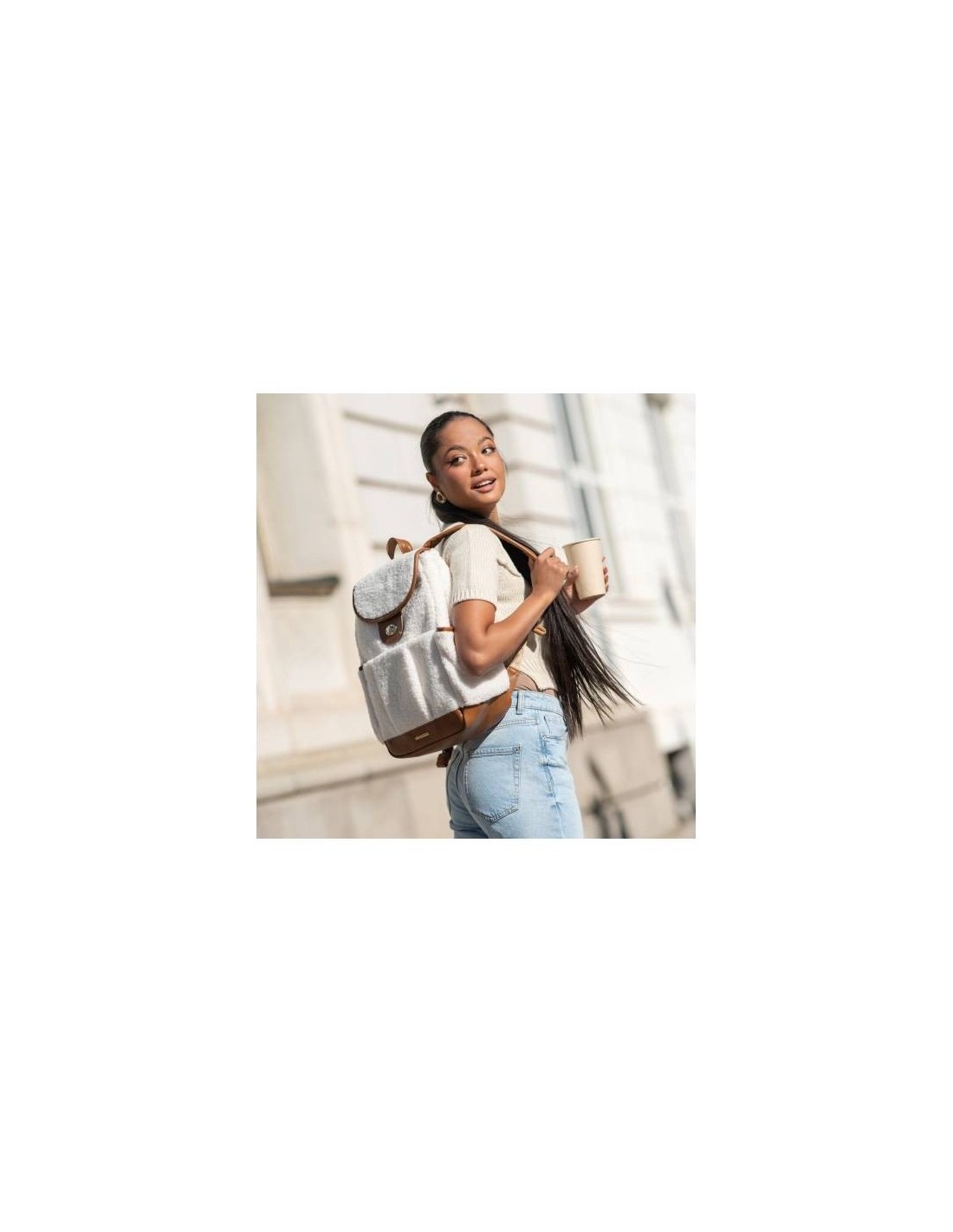 Borsa fasciatoio Morice bianca elegante e funzionale | shopincasa.it