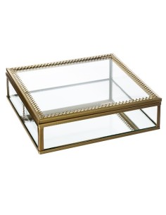 OGGETTISTICA: vendita online Portagioie Spirit Atmosphera Dorato 15X15X4CM in offerta