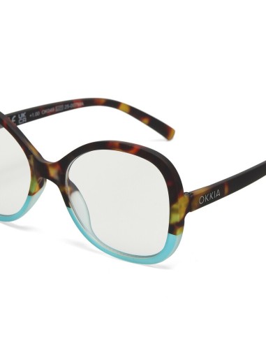 Occhiali da Lettura Soft Touch Havana Blue 2.50 | Shopincasa.it