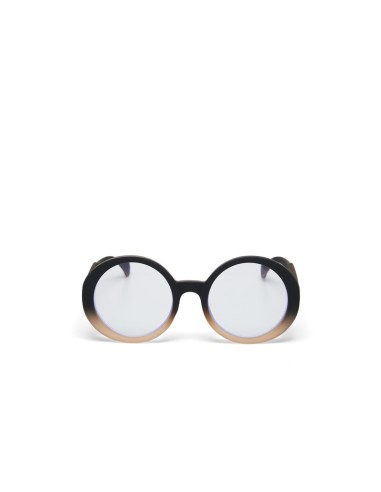 Occhiali da Lettura Laura Round Grande Black Shaded Rose 1.00 | Shopincasa.it