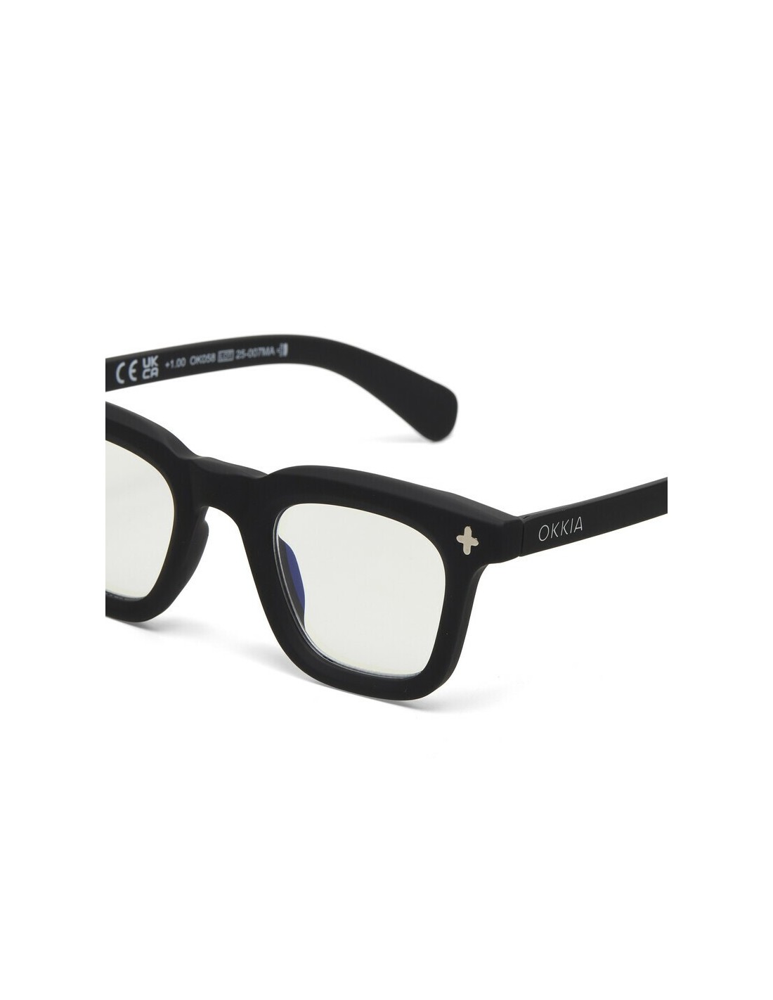 Occhiali da Lettura Blue Light Soft Touch Nero 2.00 | Shopincasa.it