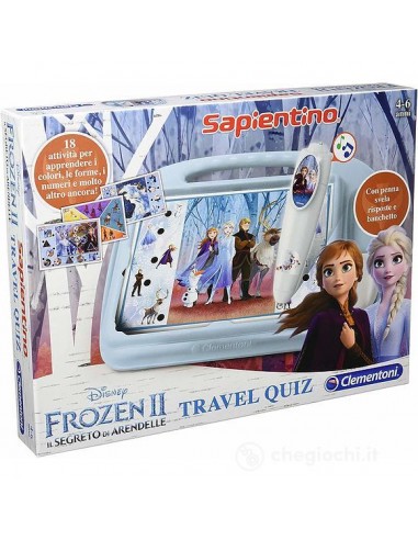 PRESCOLARI: vendita online SAPIENTINO 16186 FROZEN2 TRAVEL QUIZ in offerta