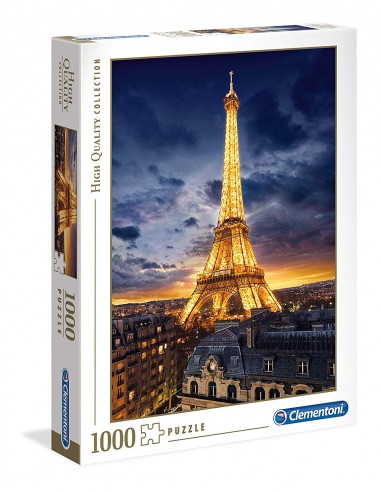 GIOCHI DI SOCIETA'E PUZZLE: vendita online PUZZLE HQ COLLECTION 1000PZ TORRE EIFFEL 39514 CLEMENTONI in offerta