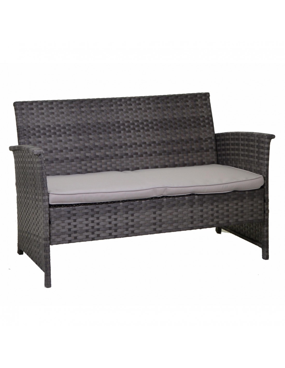 divanetto in polyrattan