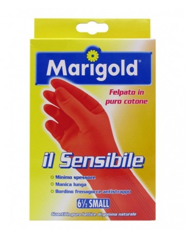 PANNI MICROFIBRA E PAVIMENTI: vendita online GUANTI MARIGOLD 6 1/2 145677 IL SENSIBILE in offerta