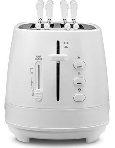 PIASTRE - TOSTAPANE - BISTECCHIERE: vendita online TOSTAPANE CTLAP2203W 550W BIANCO in offerta