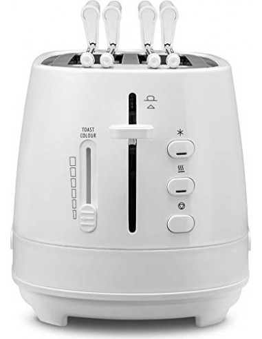PIASTRE - TOSTAPANE - BISTECCHIERE: vendita online TOSTAPANE CTLAP2203W 550W BIANCO in offerta