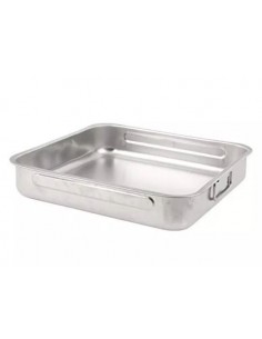PENTOLE - COPERCHI ACCIAIO: vendita online GRATIN TEGLIA 36X36 QUADRATA in offerta