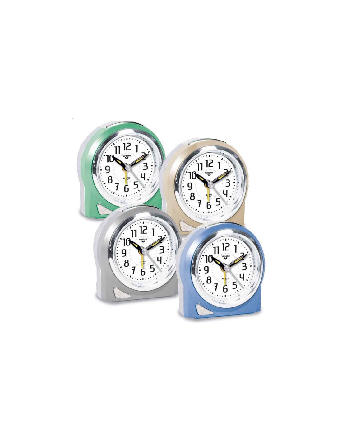 OROLOGI: vendita online SVEGLIA QUARZO 7508 TONDA C/STAND in offerta
