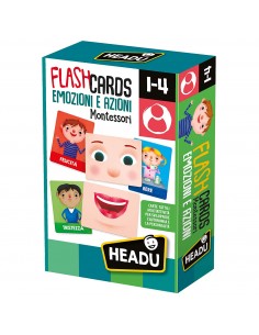 PRESCOLARI: vendita online FLASHCARDS MONTESSORI EMOZIONI E AZIONI IT23103 in offerta