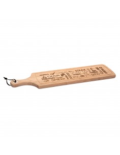 TAGLIERI: vendita online TAGLIERE 125131 CON MANICO 59X15 in offerta