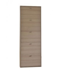 SCARPIERE: vendita online SCARPIERA F2180 5 ANTE ROVERE SBIANCATO in offerta