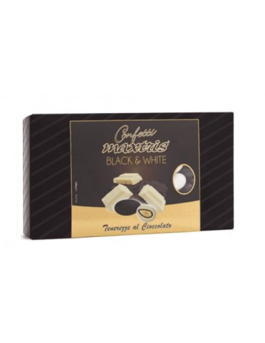 CIOCCOLATO - CONFETTI: vendita online 538X086 MAXTRIS BLACK WHITE in offerta