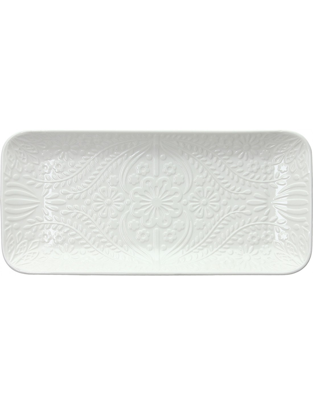 VASSOI DA PORTATA: vendita online ORNAMENT COPENAGHEN VASSOIO RETT 30X14 in offerta