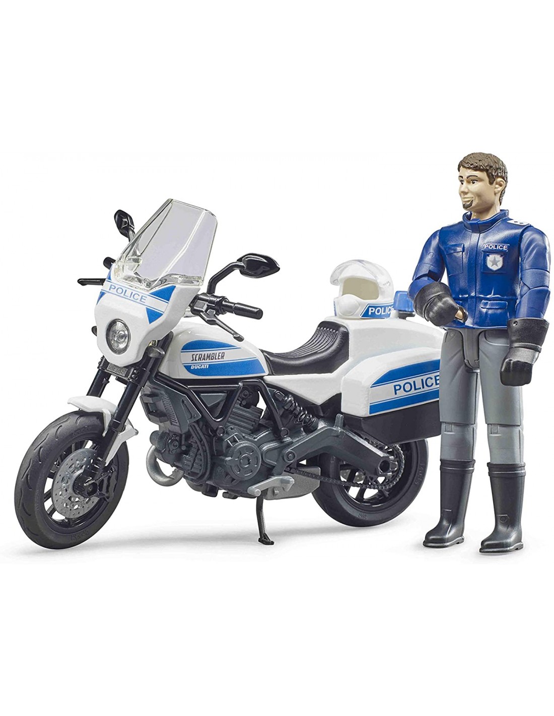GIOCHI BOY: vendita online MOTO SCRAMBLER 62731 POLIZIA CON PERSONAGGIO in offerta
