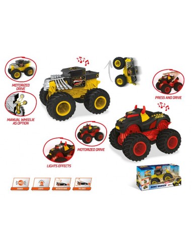GIOCHI BOY: vendita online HOTWHEELS MONSTER TRUCK LUCI SUONI 51227 MONDOMOTORS in offerta