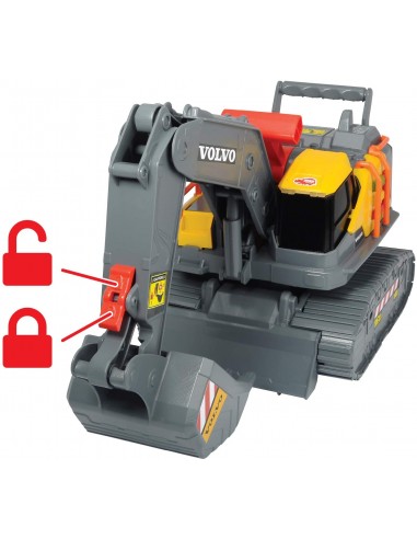 GIOCATTOLO PUBBLICIZZATO: vendita online VOLVO 203725006 ESCAVATORE 30CM RILEVA PESO in offerta