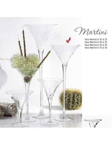 VASI FIORI E CANDELIERI: vendita online VASO MARTINI 1932 CM H30 D25 in offerta