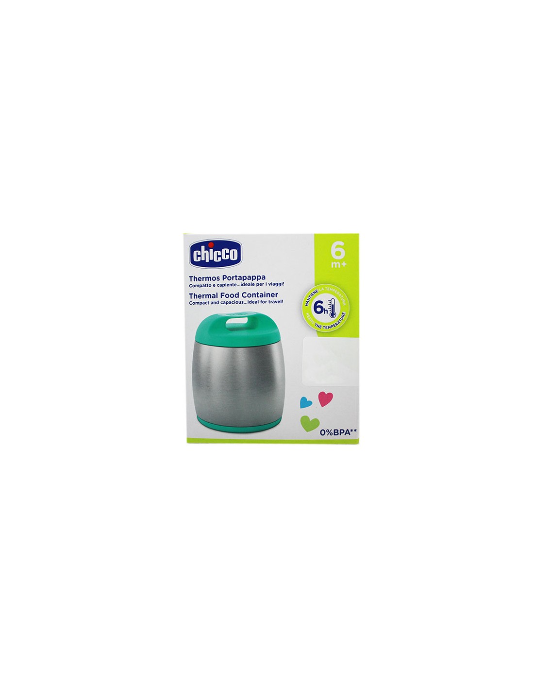 ACCESSORI: vendita online THERMOS PORTA PAPPA VERDE TIFFANY CHICCO in offerta