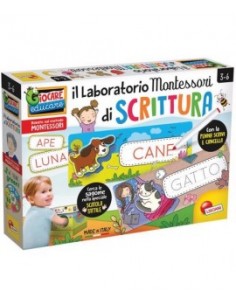 PRESCOLARI: vendita online MONTESSORI LABORATORIO DI SCRITTURA 85620 in offerta