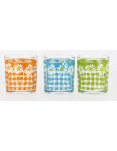 BICCHIERI ACQUA VINO BIBITA: vendita online LINDA LITTLE DAISY BICCHIERE ACQUA SET 3 PZ in offerta