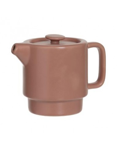 LATTIERE E THEIERE: vendita online THEIERA 160724B NATURAL C/TAZZA TERRACOTTA in offerta