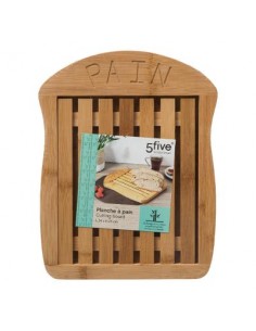 TAGLIERI: vendita online TAGLIERE PANE 100178 BAMBOO 34X26CM in offerta