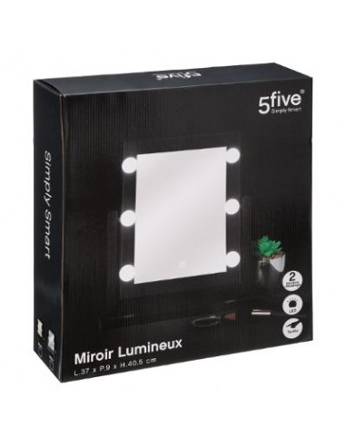 SPECCHI: vendita online SPECCHIO 161057 37X40,5CM CON LUCI in offerta