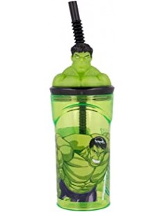 PRESCOLARI: vendita online HULK ST57777 BICCHIERE C/CANNUCCIA TRITAN in offerta