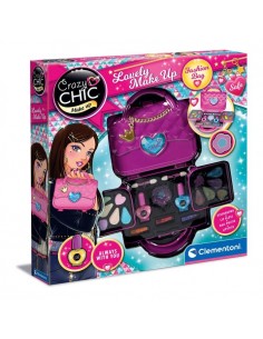 GIOCHI GIRL: vendita online Clementoni Crazy Chic Lovely - Cofanetto Trucchi a Borsetta per Bambine 6 Anni+ in offerta