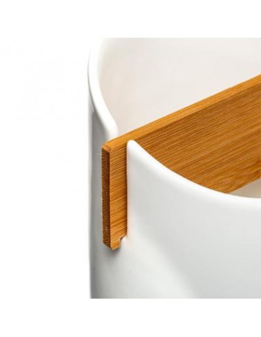 ACCESSORI VARI: vendita online PORTAUTENSILI 179610 CERAMICA BIANCO in offerta