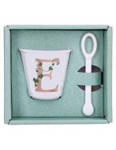 TAZZE CAFFE' E LATTE: vendita online UNICO BICCHIERINO E C/CUCCHIAINO in offerta 2