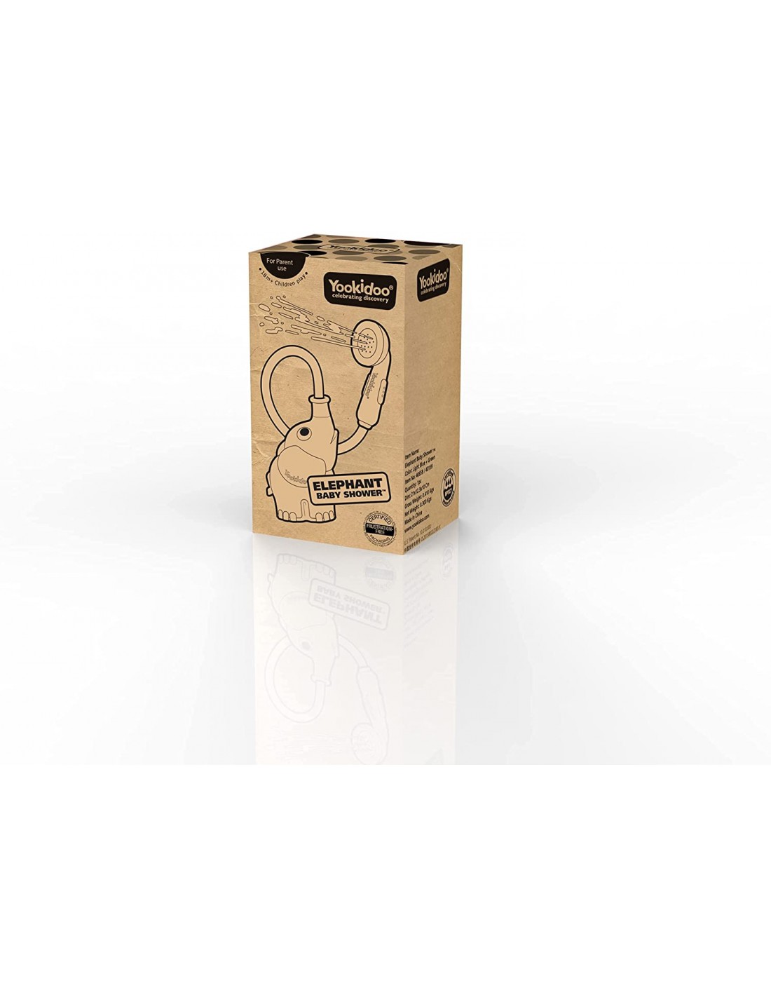 INFANZIA: vendita online YOOKIDOO 40159RM ELEPHANT BABY SHOWER BLU in offerta