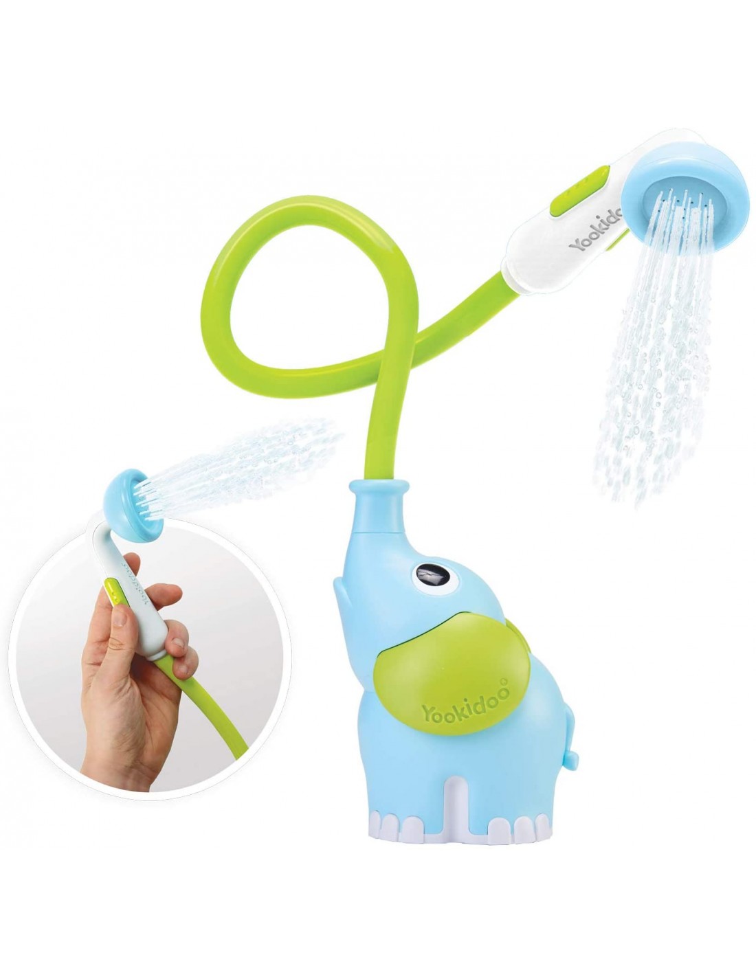 INFANZIA: vendita online YOOKIDOO 40159RM ELEPHANT BABY SHOWER BLU in offerta