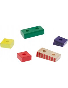 PRESCOLARI: vendita online FATTO DI LEGNO 40424 TRENINO PUZZLE in offerta 2