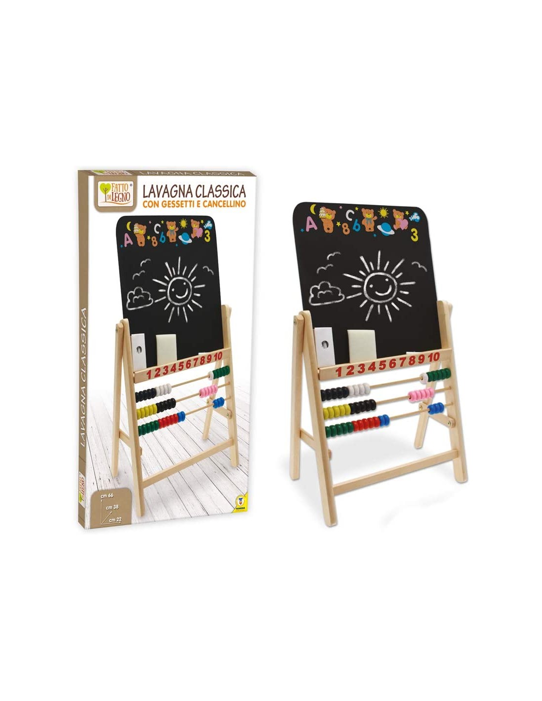 PRESCOLARI: vendita online FATTO DI LEGNO 40189 LAVAGNA CLASSICA in offerta