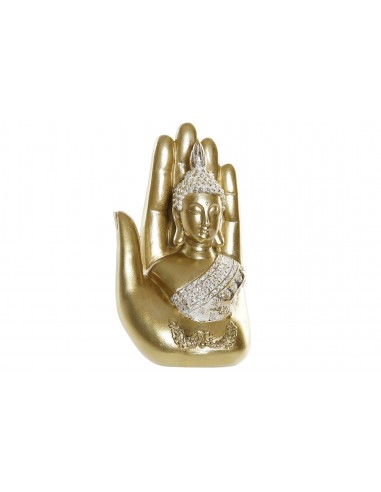 OGGETTISTICA: vendita online MANO BUDDHA RESINA 11X7X18CM DORATO in offerta