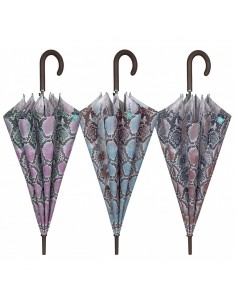 OMBRELLI PIOGGIA: vendita online 26206 OMBRELLO DONNA 61CM AUTOMATICO PITONATO in offerta