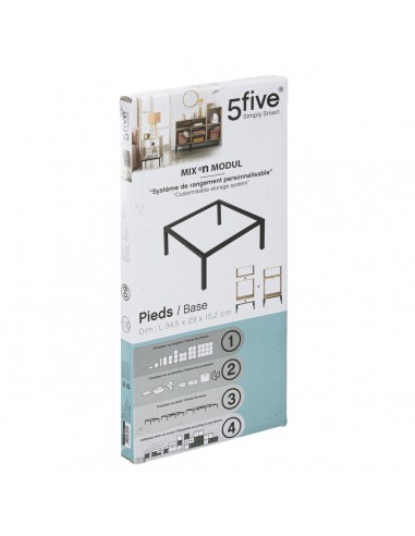 ACCESSORI: vendita online BASE METALLO 29X15X35CM PER CASSETTIERA in offerta