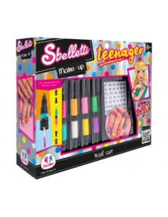 GIOCHI GIRL: vendita online SBELLETTI 40593 KIT DECORA UNGHIE CON 8 SMALTI in offerta