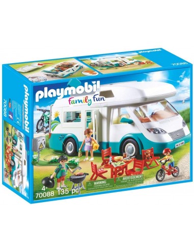 GIOCATTOLO PUBBLICIZZATO: vendita online FAMILY FUN 70088 CAMPER CON FAMIGLIA IN VACANZA in offerta