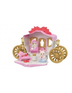 GIOCHI GIRL: vendita online SYLVANIAN FAMILIES 5543 Royal Carriage Set, Carrozza per Principessa, Coniglietto Chocolate Rabbi...