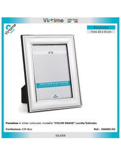 PORTAFOTO E CORNICI: vendita online PORTAFOTO 36583/62 SILVER 15X20CM SNAKE in offerta