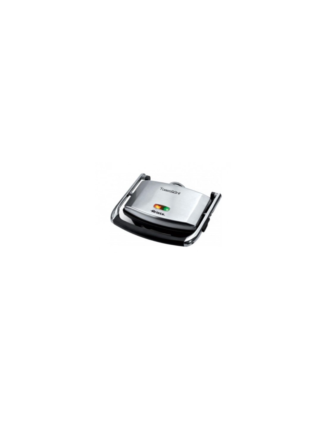 PIASTRE - TOSTAPANE - BISTECCHIERE: vendita online Ariete, Toast & Grill Slim, griglia elettrica, piastra rigata, antiaderent...