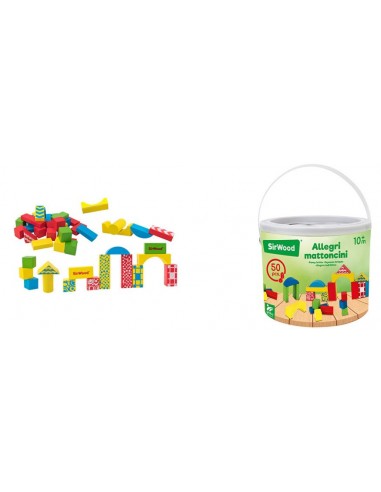 Secchiello costruzioni in legno 100 pezzi Globo | shopincasa.it