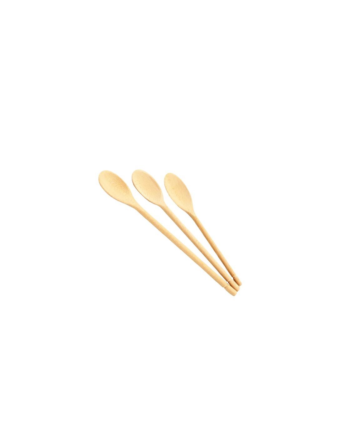 MESTOLAME: vendita online TRIS CUCCHIAI IN LEGNO 25-30-35 CM DEMOLLI in offerta