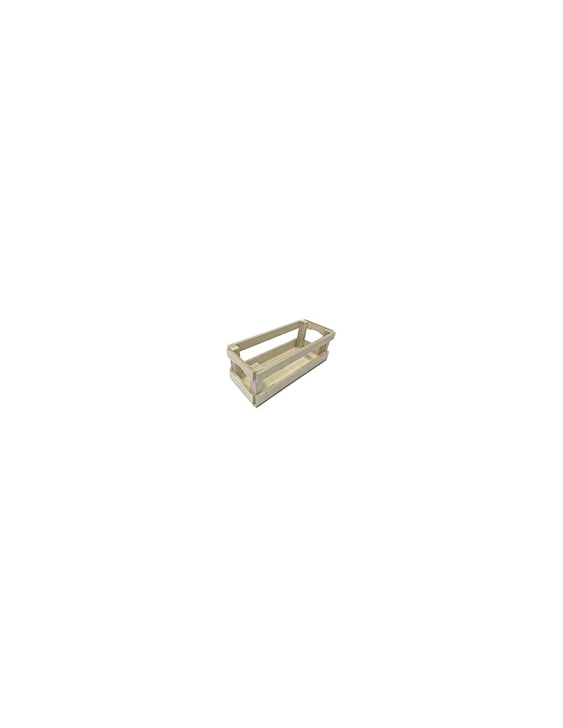 PORTABICCHIERI E PORTATOVAGLIOLI: vendita online CASSETTA PORTABARATTOLI PICCOLA 24X8X7CM DEMOLLI in offerta